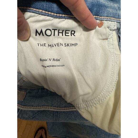 MOTHER SUPERIOR High Waist Jeans The Maven Skimp in Ropin n Rollin NWT - Picture 9 of 13